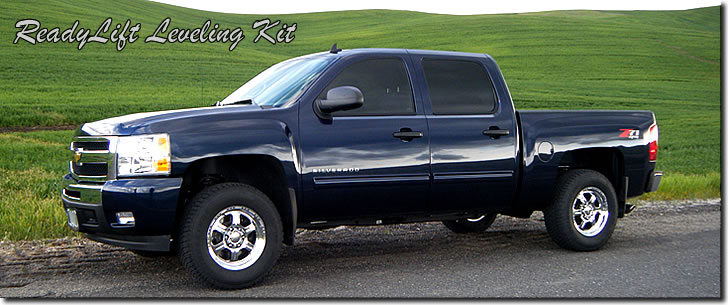 Readylift Leveling Kit installed on a 2011 Chevy Silverado 1500.